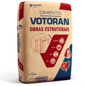 Cimento Votoran Ensacado Obras Estruturais 50Kg