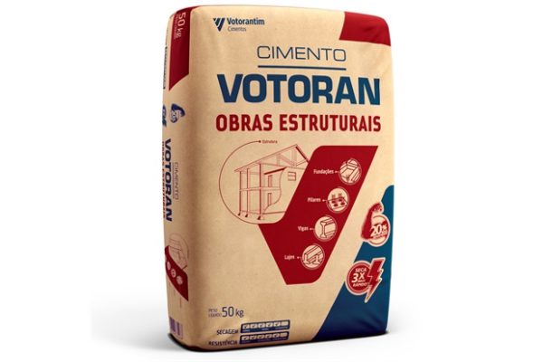 Cimento Votoran Ensacado Obras Estruturais 50Kg